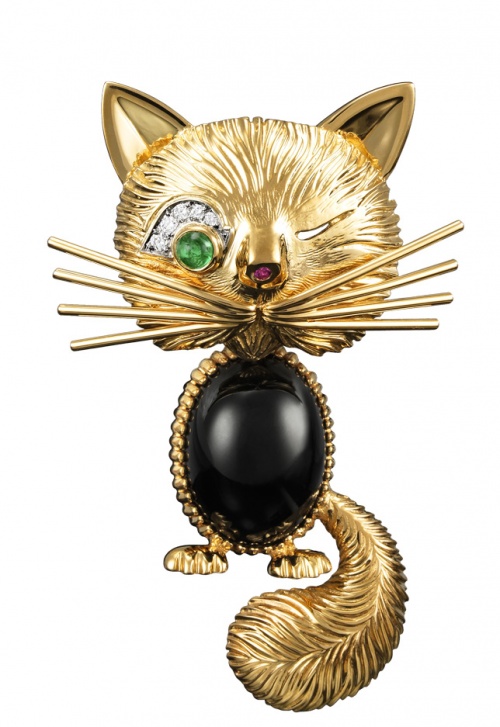 Chat malicieux clip, 2007 (Courtesy: Van Cleef & Arpels)